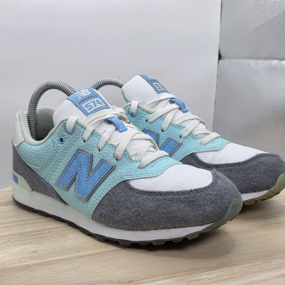 New Balance 574 Deep Freeze Sneakers womens US 8 Gray Blue KL574FYG  Shoe - Picture 5 of 9